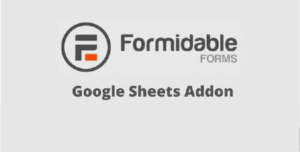 Formidable Forms Google Sheets Addon GPL